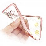 Wholesale Samsung Galaxy S7 Secret Garden Electroplate Hybrid Case (Rose Gold)